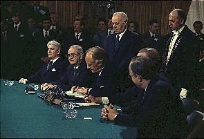Signing of the Paris Peace Accords, 27 January 1973